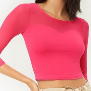Illusion Crop Top